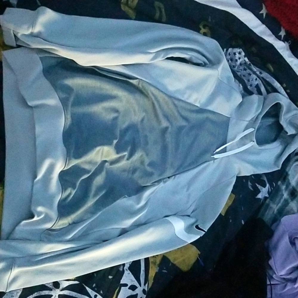 A Nike, drip fit hoodie